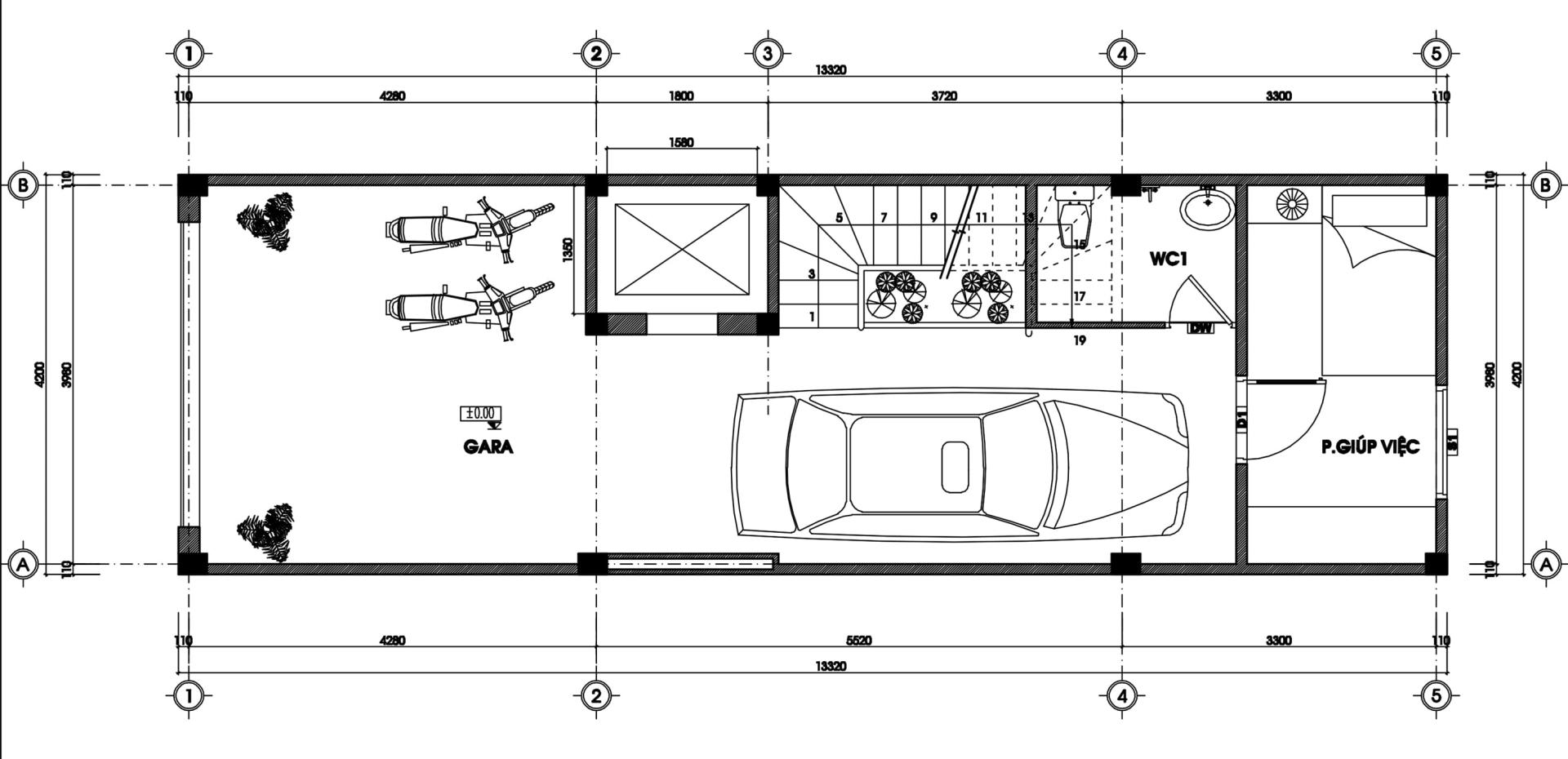 BAN VE THANG MAY /THANG MAY CHO NHA 4 X 13